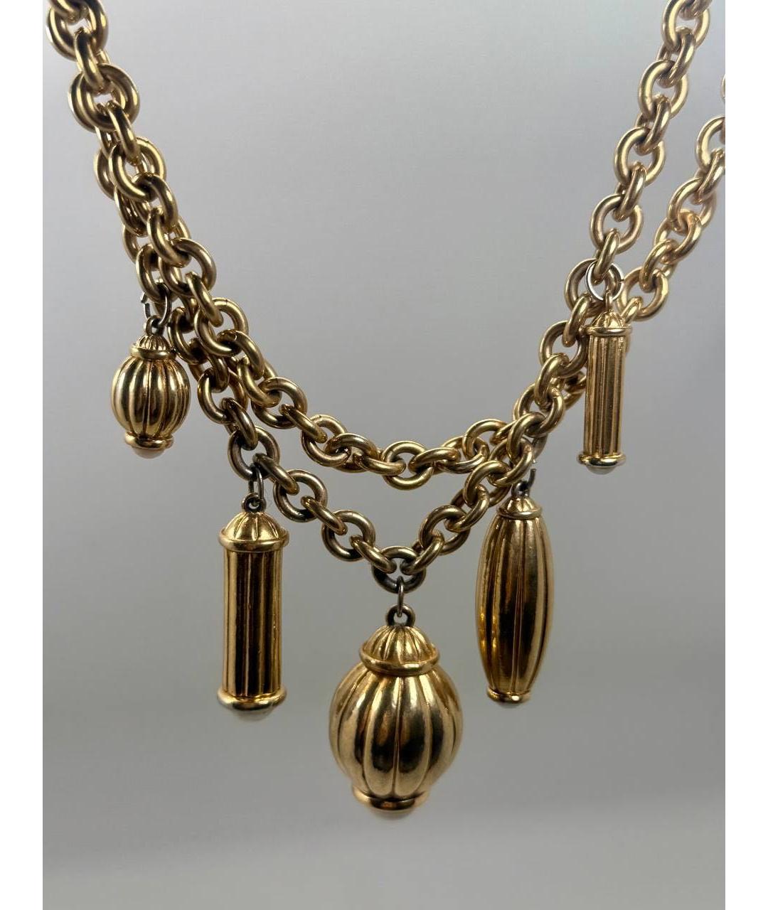 GIVENCHY Золотое металлическое колье, фото 5