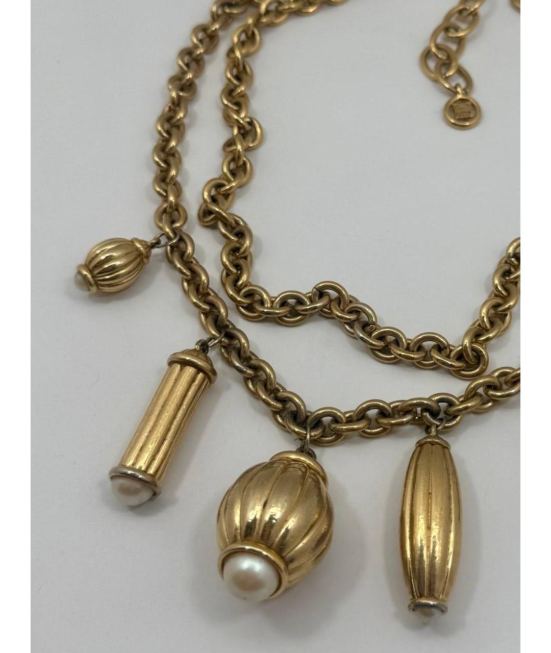 GIVENCHY Золотое металлическое колье, фото 6