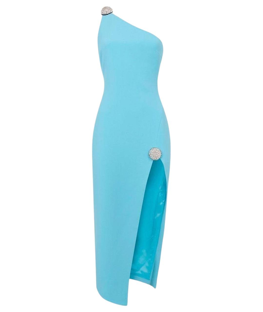 DAVID KOMA Голубое коктейльное платье, фото 1