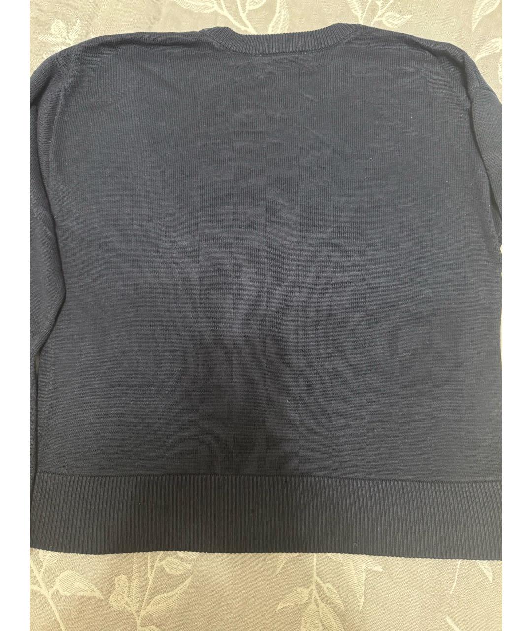 MICHAEL KORS Темно-синий хлопковый джемпер / свитер, фото 2