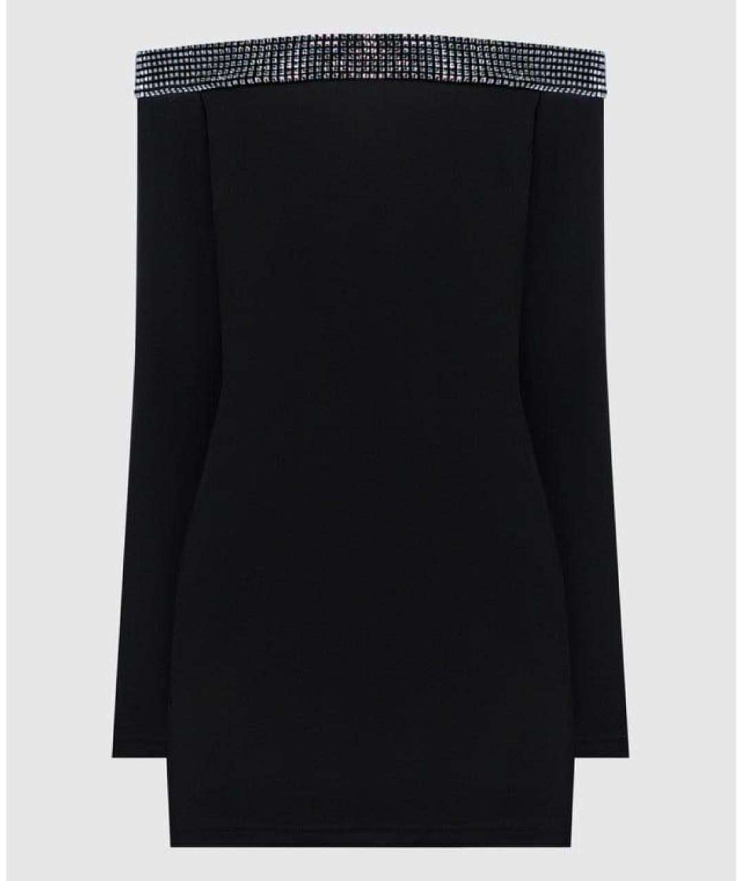 DAVID KOMA Черное коктейльное платье, фото 6