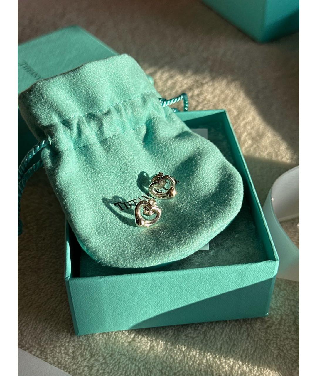 TIFFANY&CO Серебряные серебряные серьги, фото 2