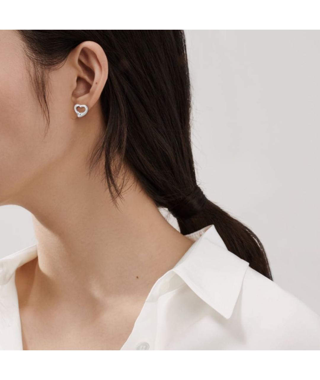 TIFFANY&CO Серебряные серебряные серьги, фото 8