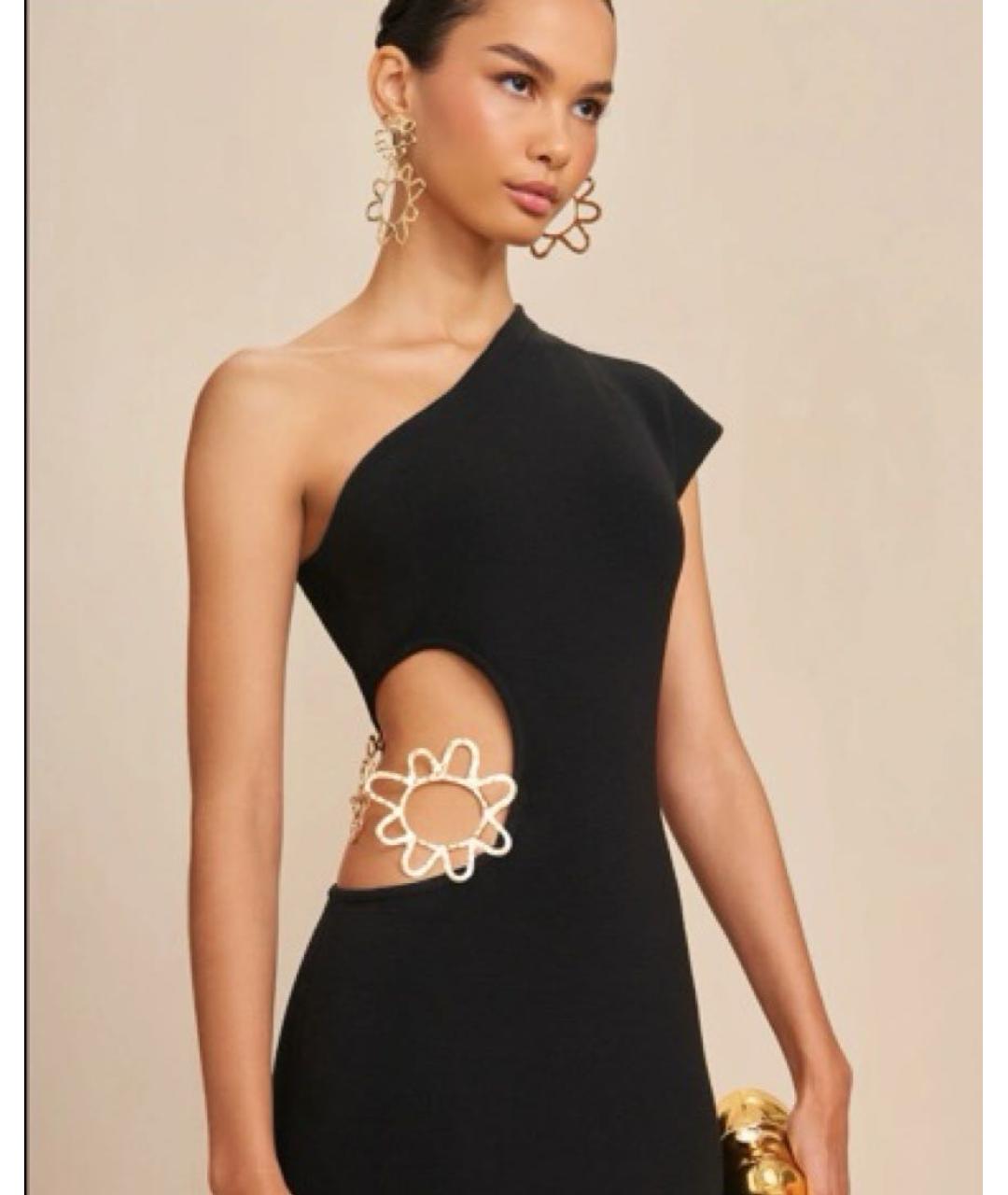 CULT GAIA Черное коктейльное платье, фото 2