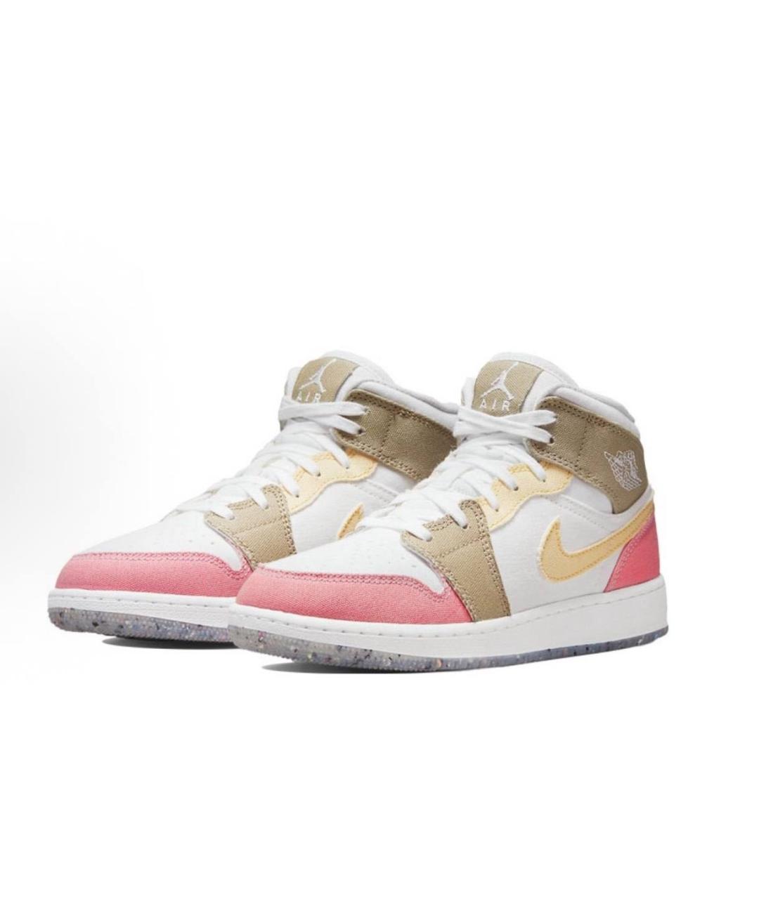 JORDAN Мульти замшевые кроссовки, фото 2