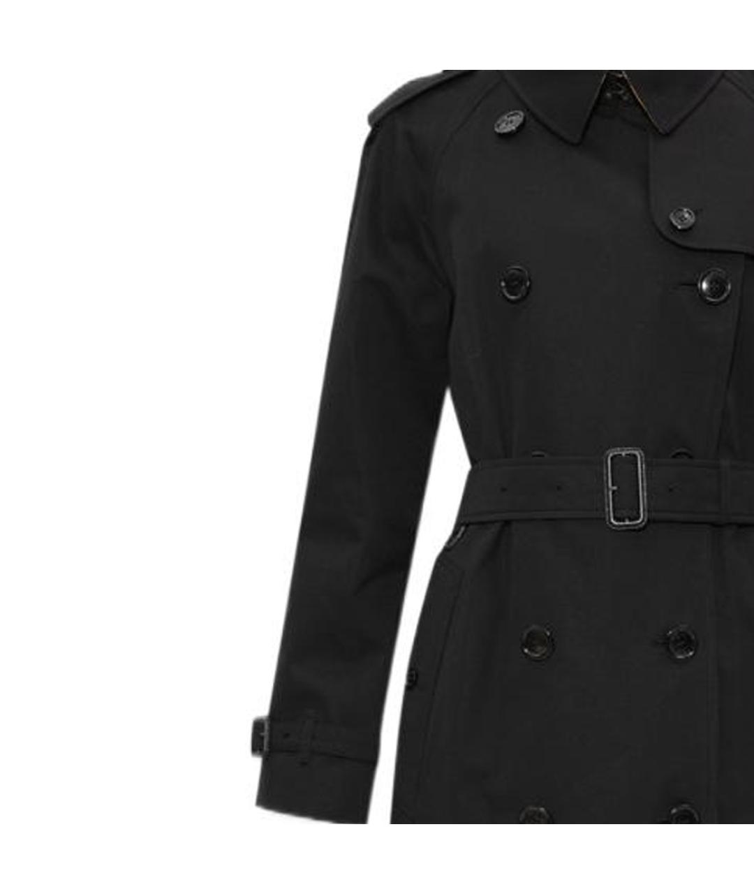 BURBERRY Черный тренч/плащ, фото 2