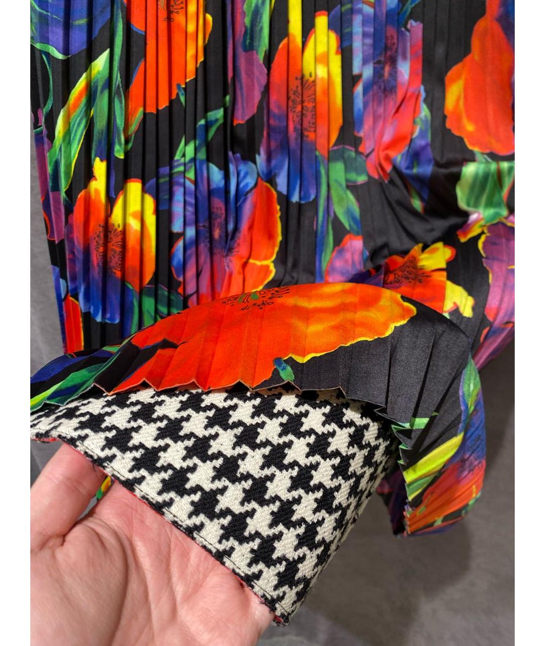 BALENCIAGA Мульти шерстяное пальто, фото 7