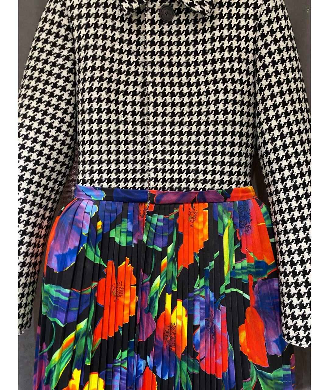 BALENCIAGA Мульти шерстяное пальто, фото 6