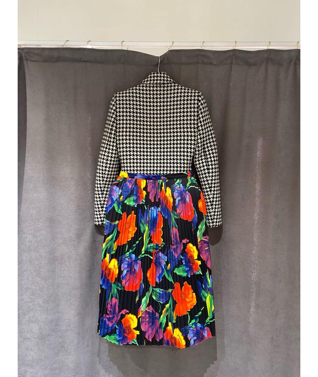 BALENCIAGA Мульти шерстяное пальто, фото 2