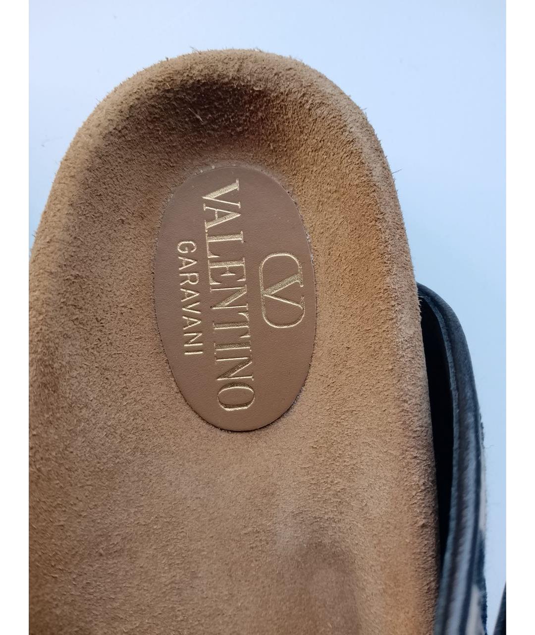 VALENTINO Мульти текстильные шлепанцы, фото 6