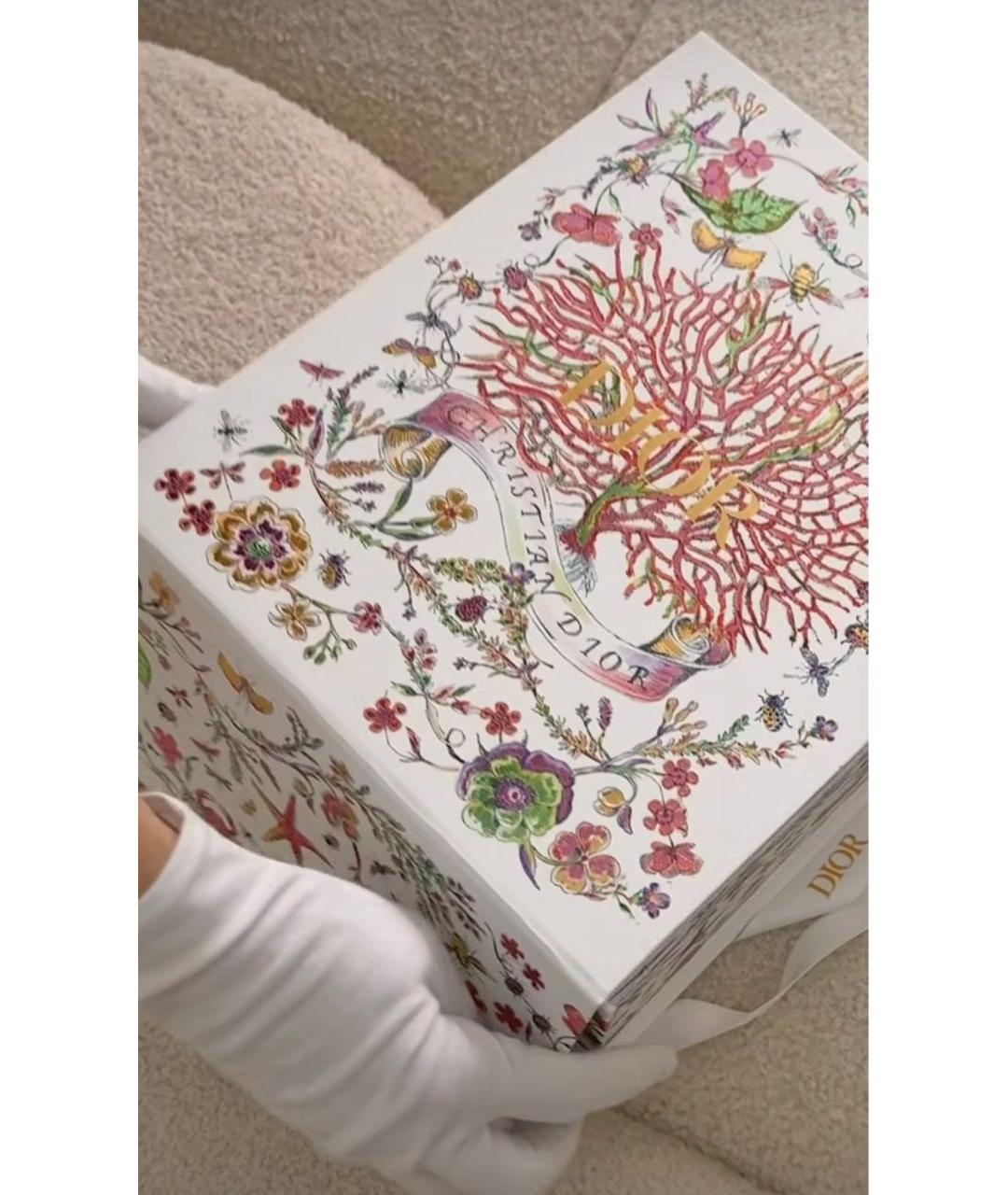 CHRISTIAN DIOR Бежевая кожаная сумка через плечо, фото 5