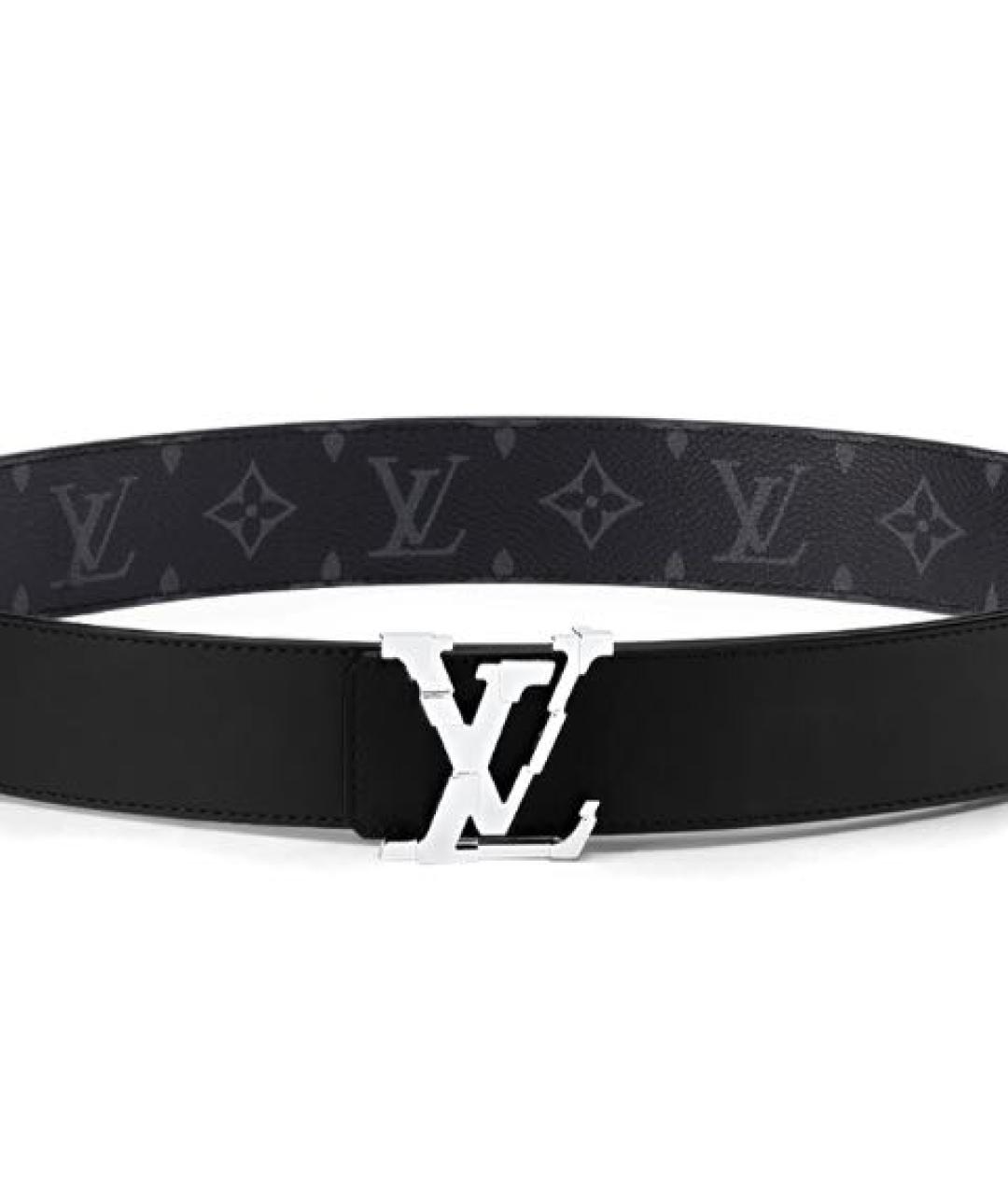 LOUIS VUITTON Черный ремень, фото 2