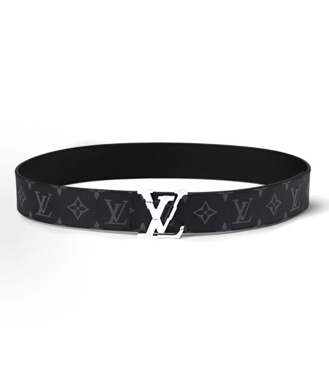 LOUIS VUITTON Черный ремень, фото 4