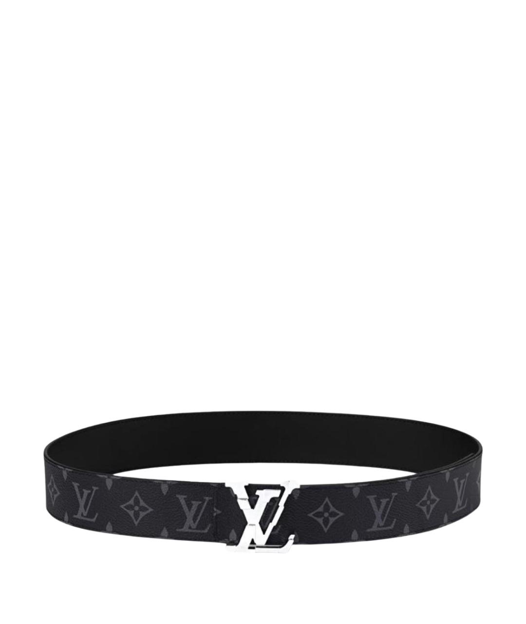LOUIS VUITTON Черный ремень, фото 1