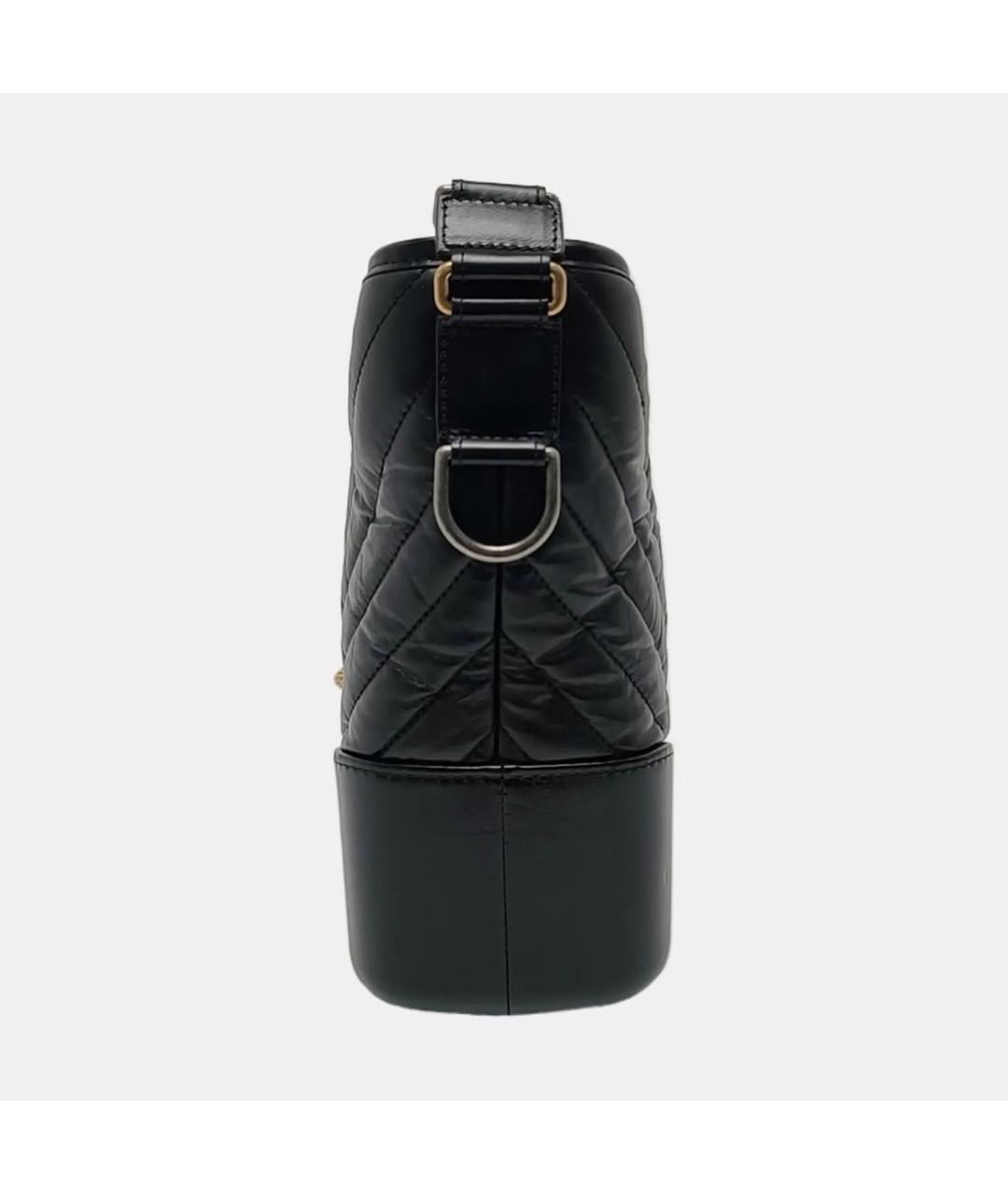 CHANEL Черная кожаная сумка тоут, фото 3