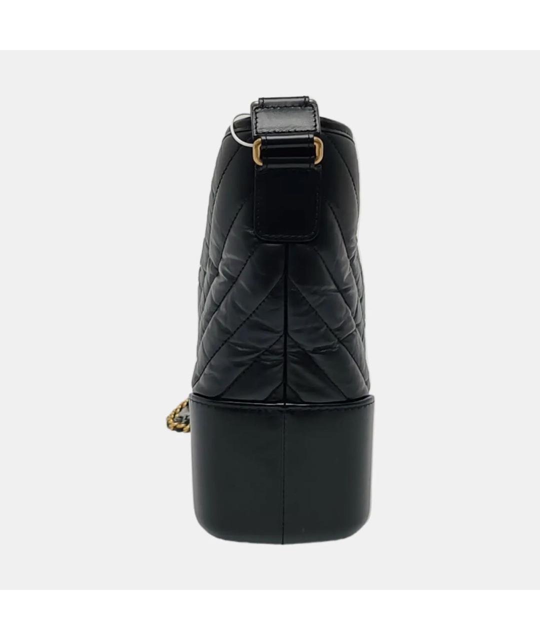 CHANEL Черная кожаная сумка тоут, фото 2