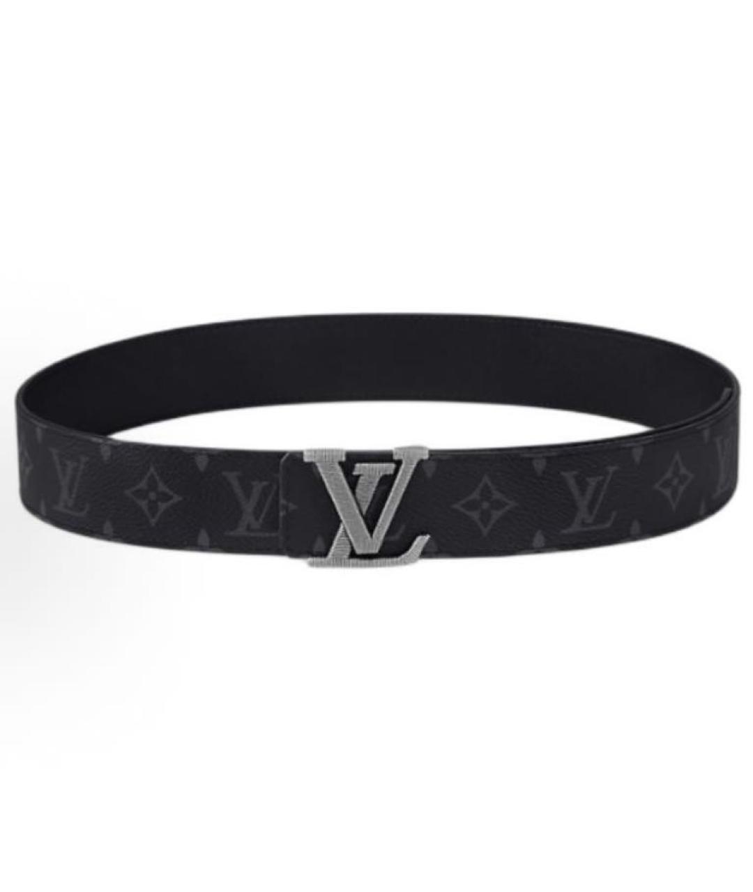 LOUIS VUITTON Черный ремень, фото 5