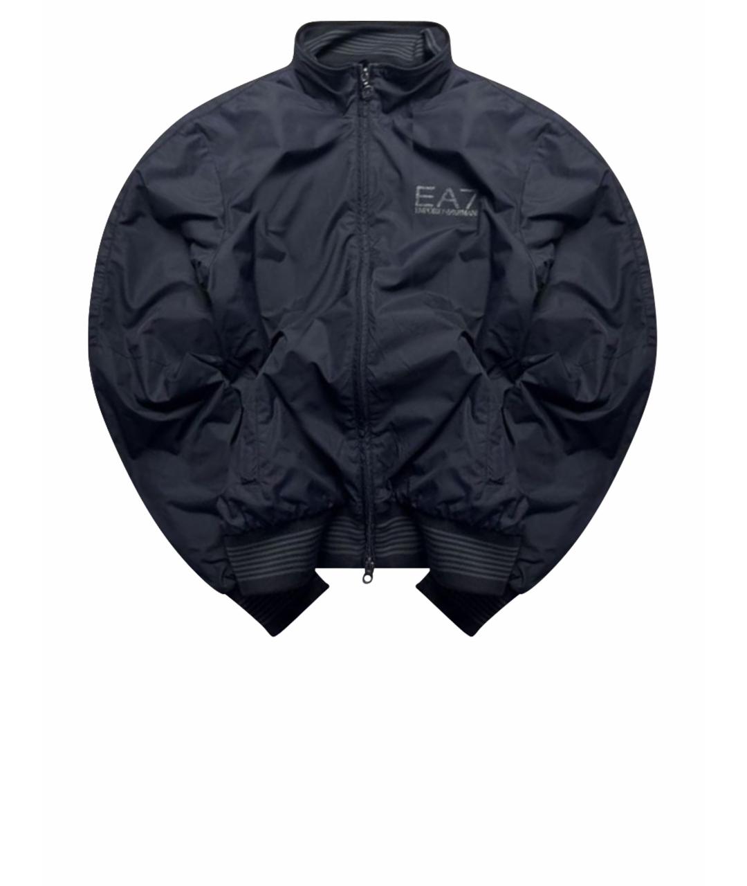 EA7 Темно-синяя куртка, фото 1
