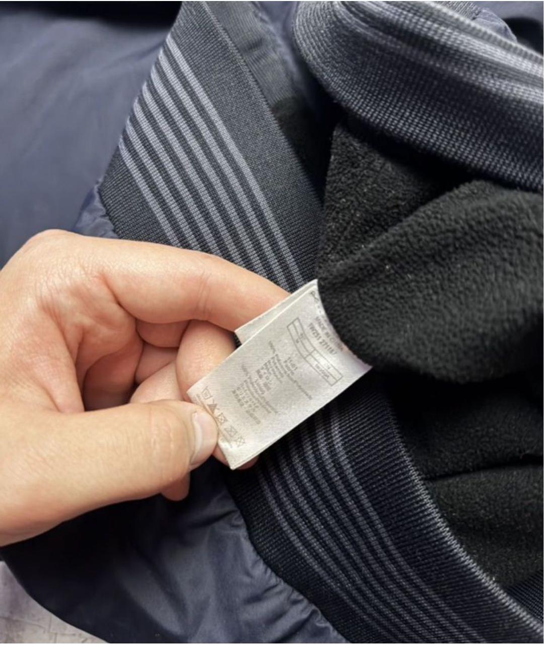 EA7 Темно-синяя куртка, фото 5