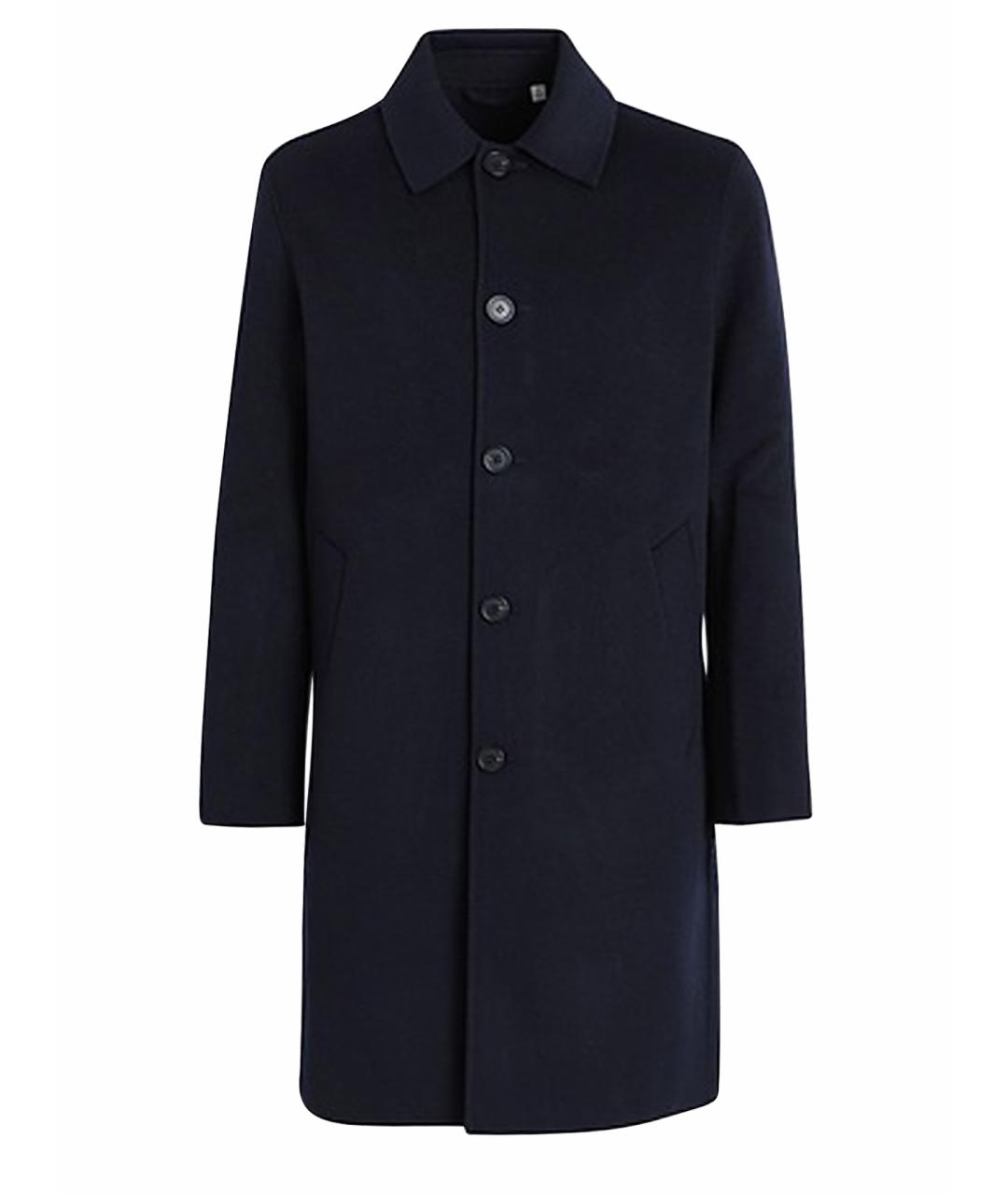 BALMAIN Черное пальто, фото 1