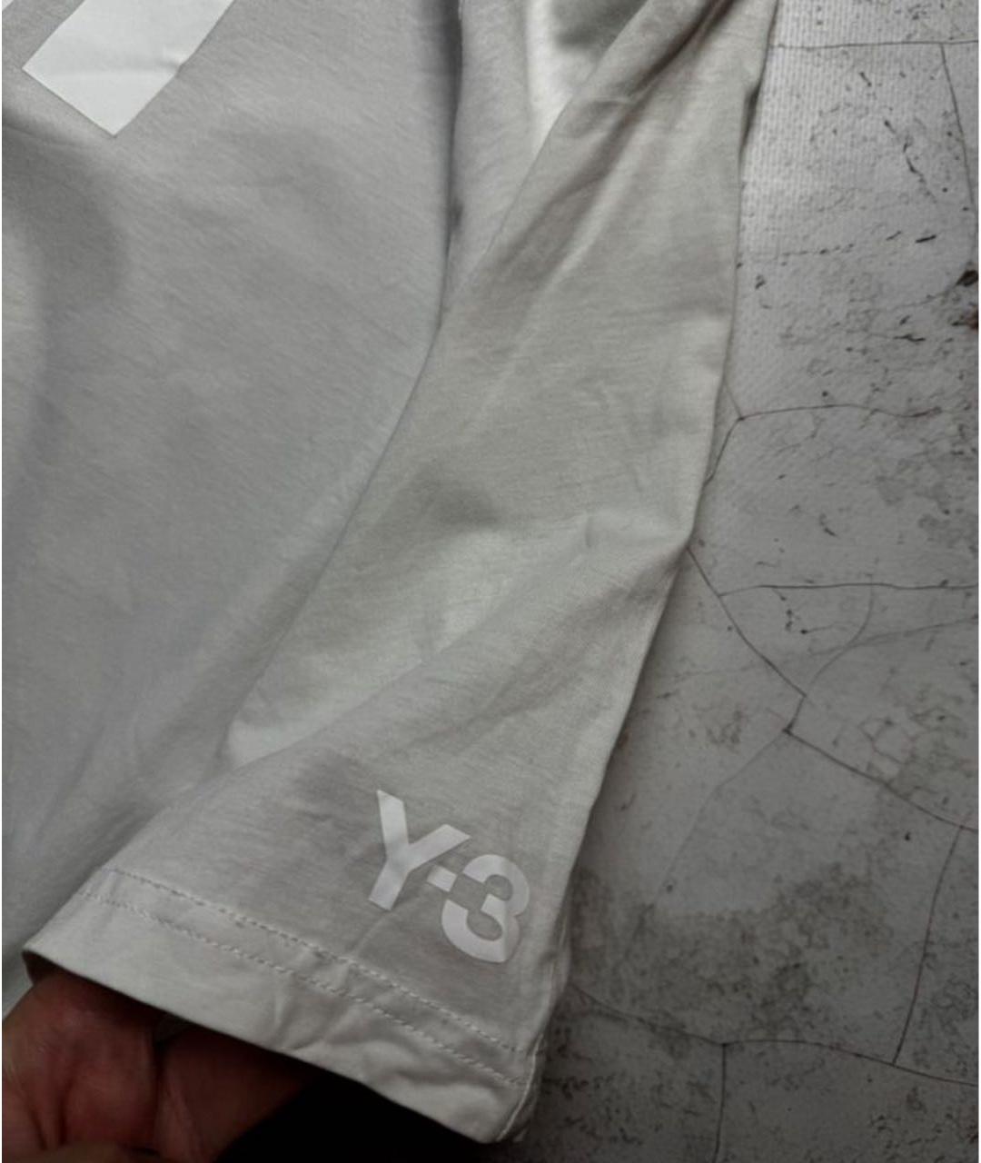 Y-3 Белая футболка, фото 3