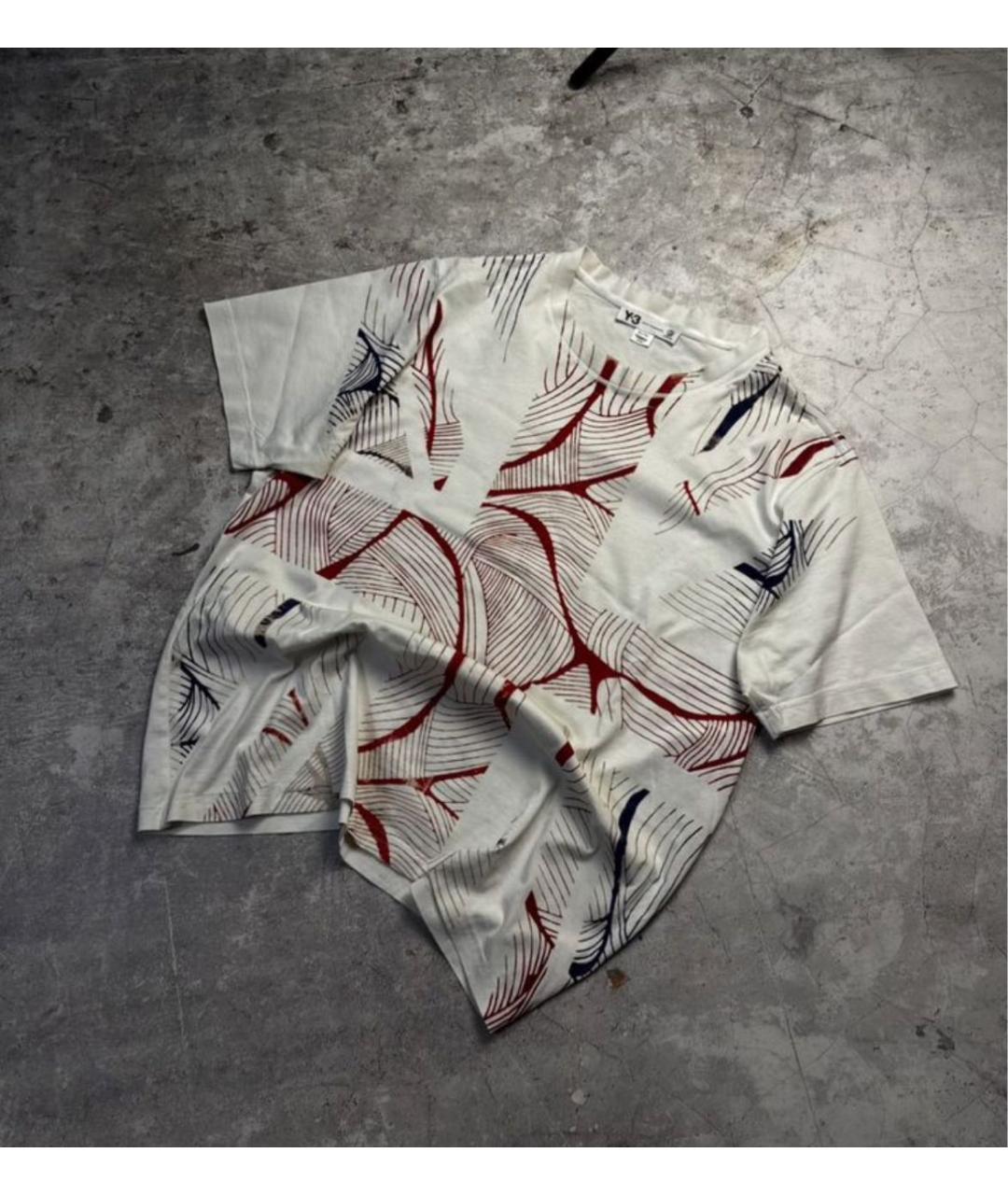 Y-3 Белая футболка, фото 5
