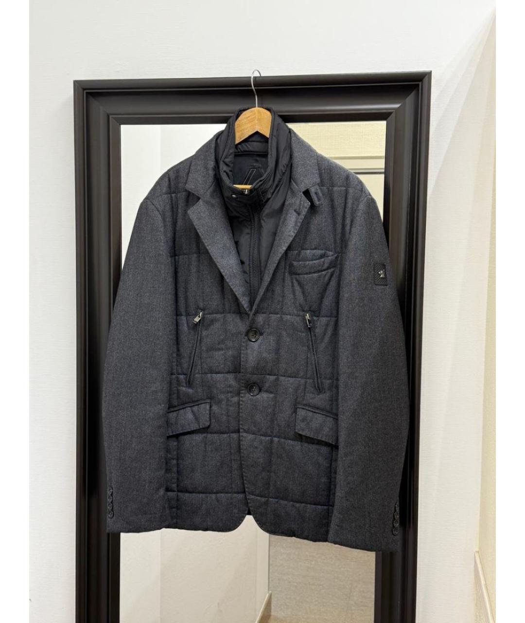 MONTECORE Серая шерстяная куртка, фото 2