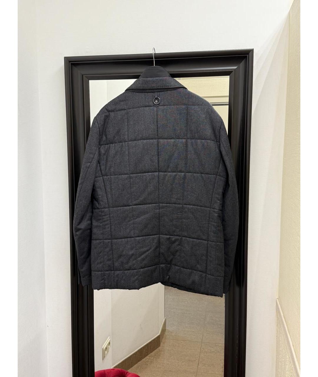 MONTECORE Серая шерстяная куртка, фото 4