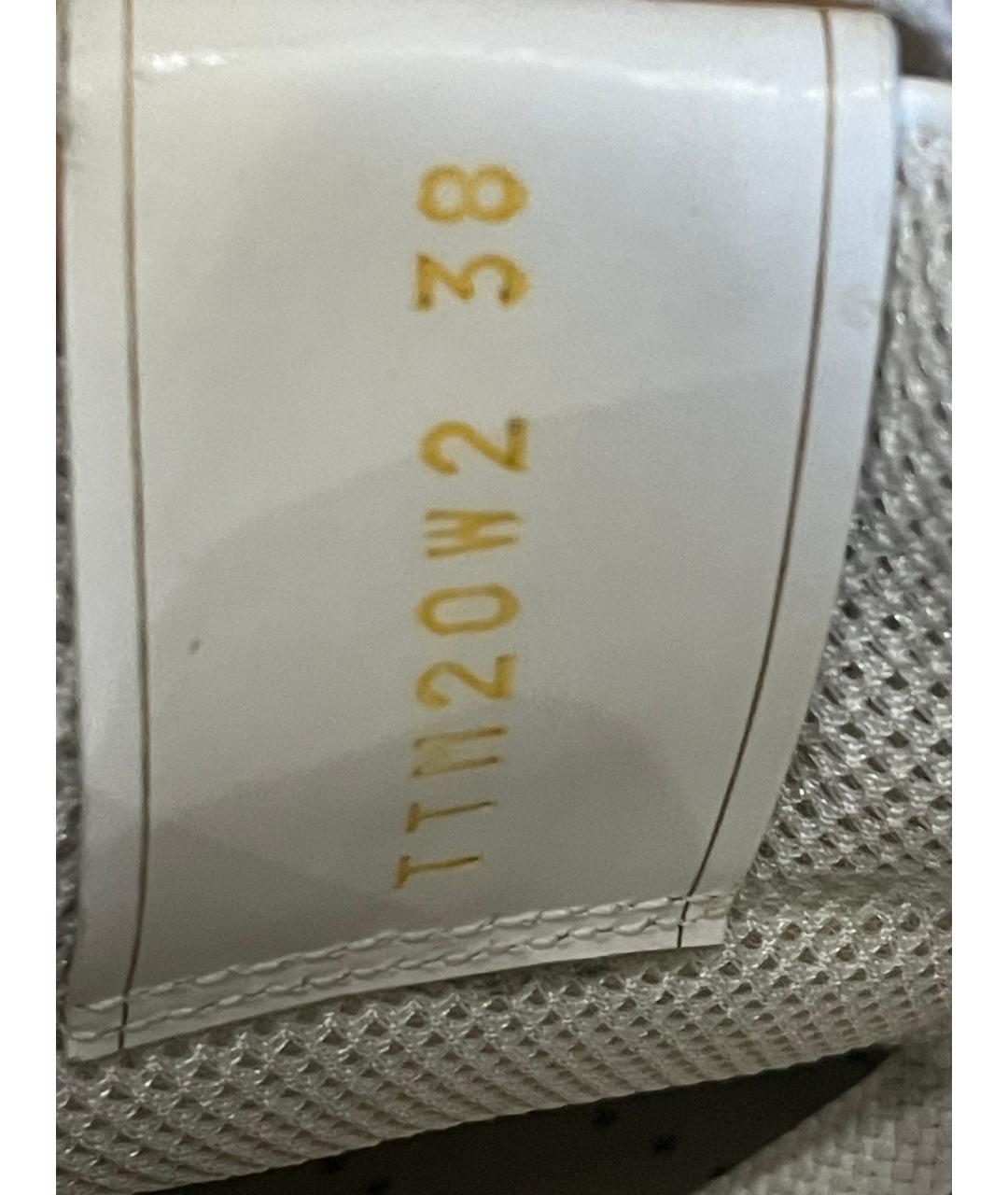 VALENTINO Белые кожаные кеды, фото 5