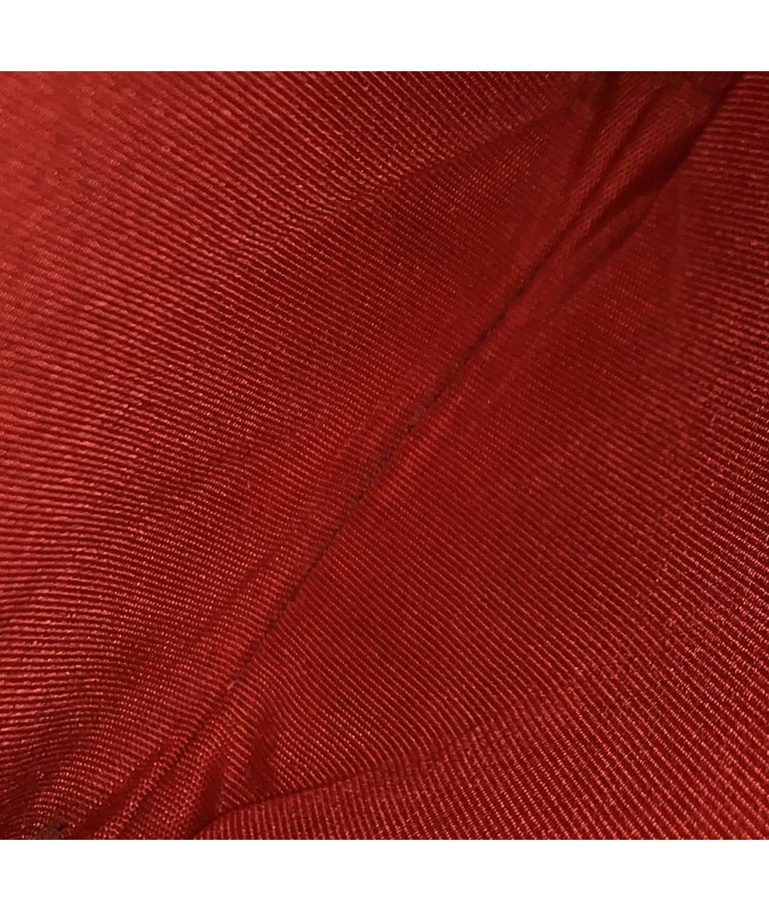 CHANEL Красная кожаная сумка через плечо, фото 8