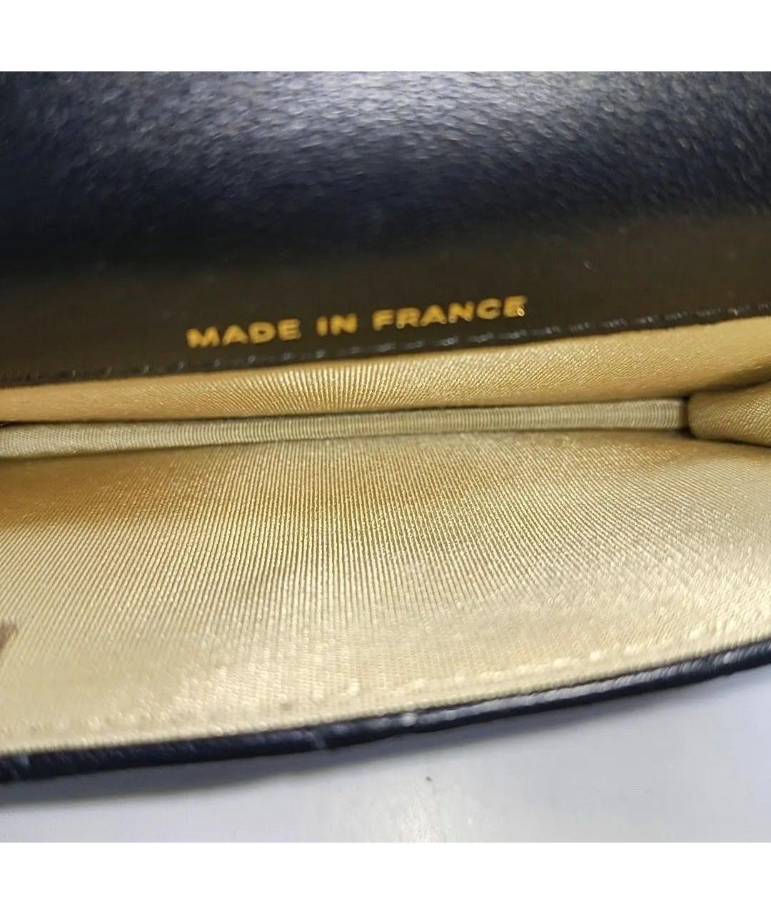 CHANEL Черная кожаная сумка через плечо, фото 5