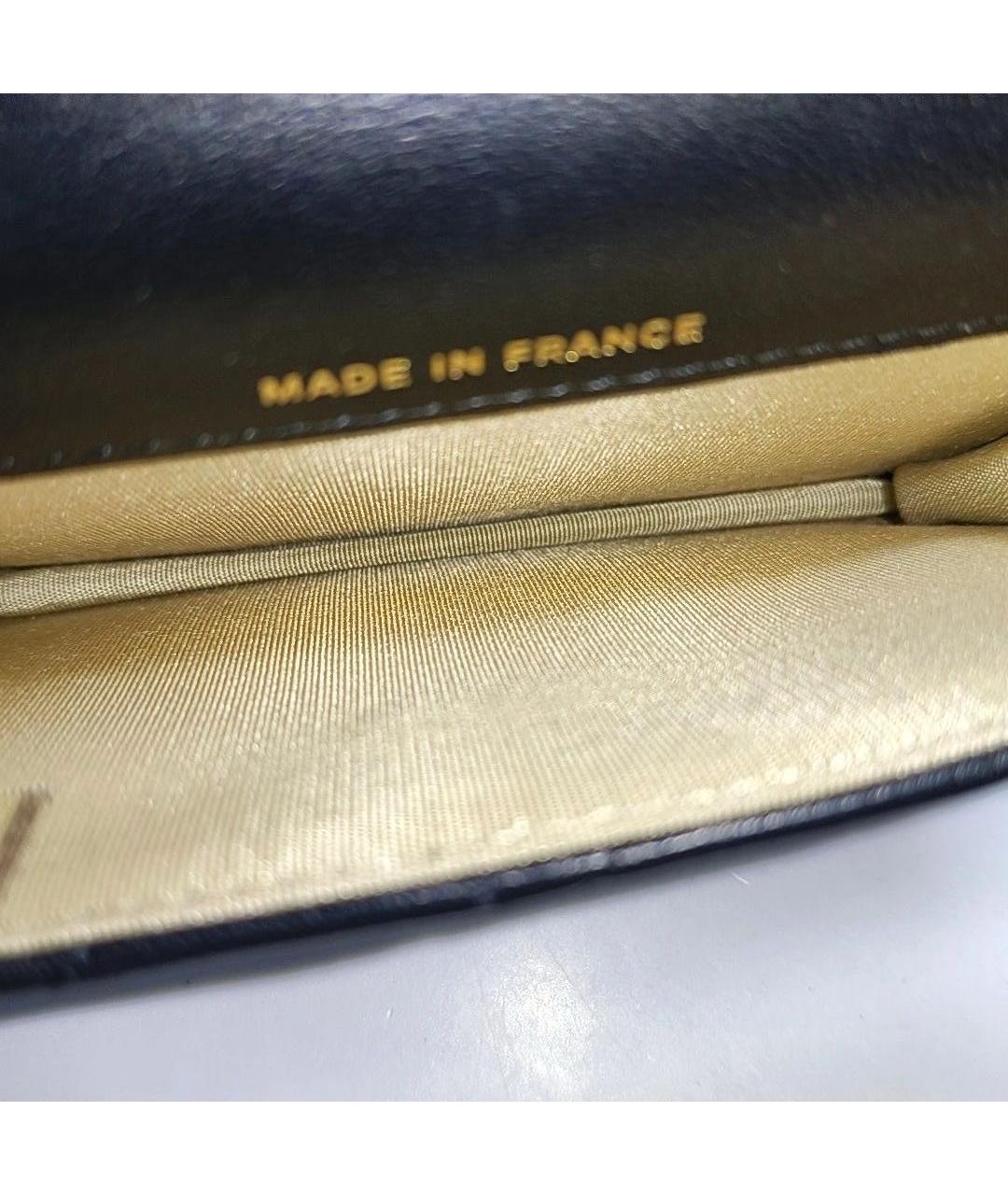 CHANEL Черная кожаная сумка через плечо, фото 7