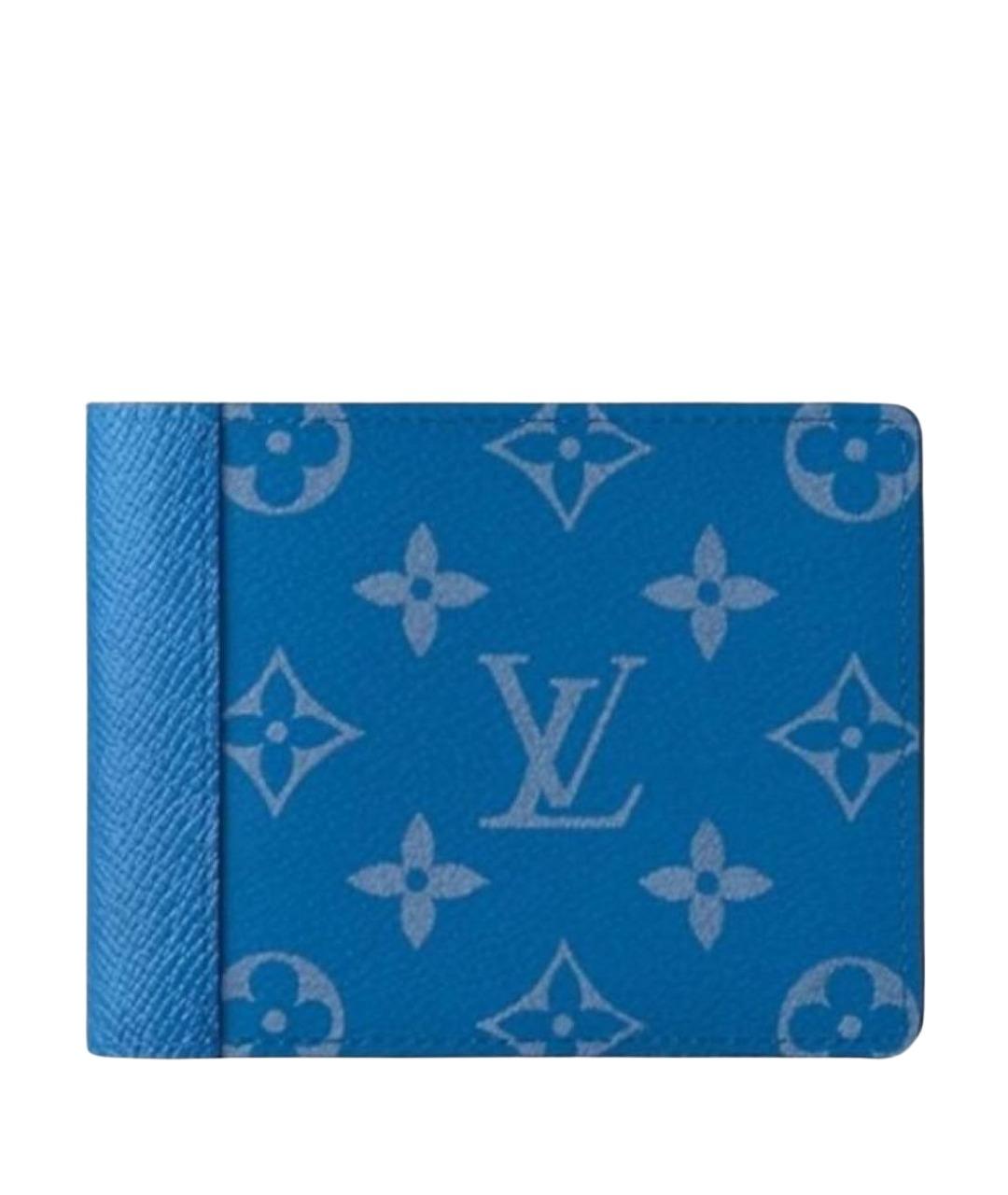 LOUIS VUITTON Синий кардхолдер, фото 1