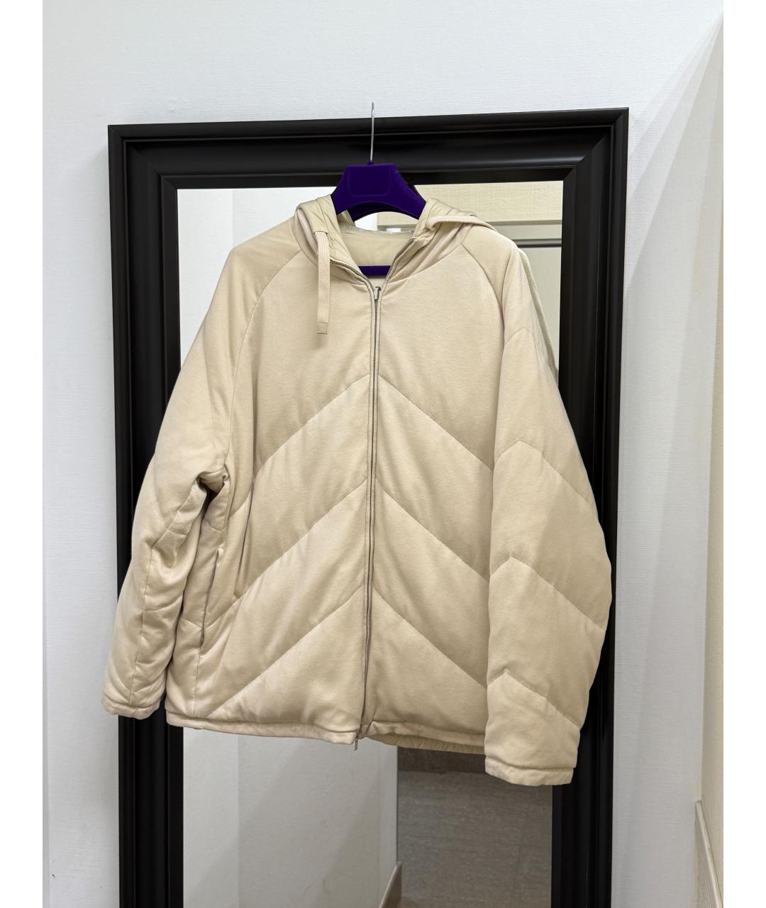 LORO PIANA Розовый полиэстеровый пуховик, фото 3