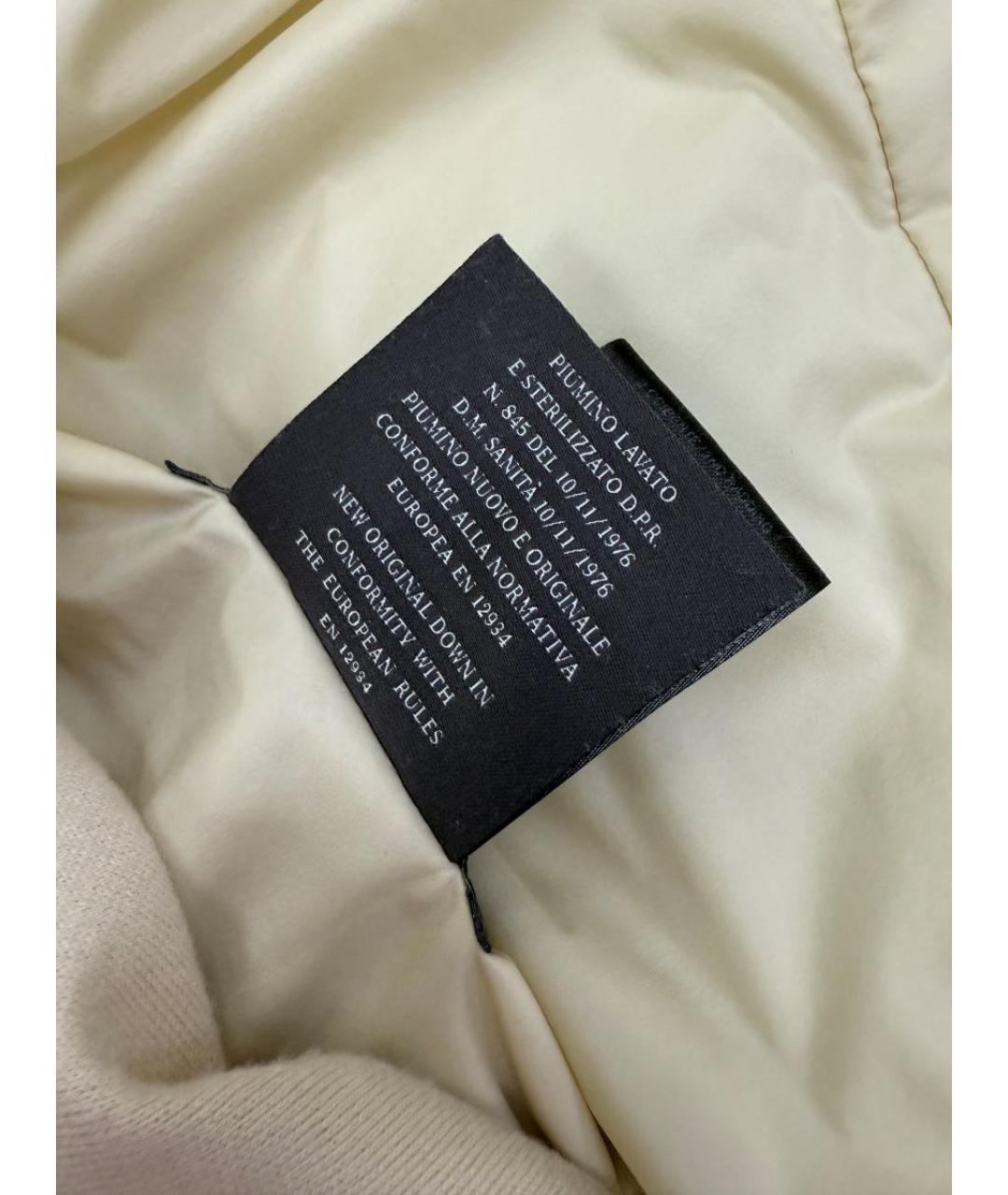 LORO PIANA Розовый полиэстеровый пуховик, фото 7