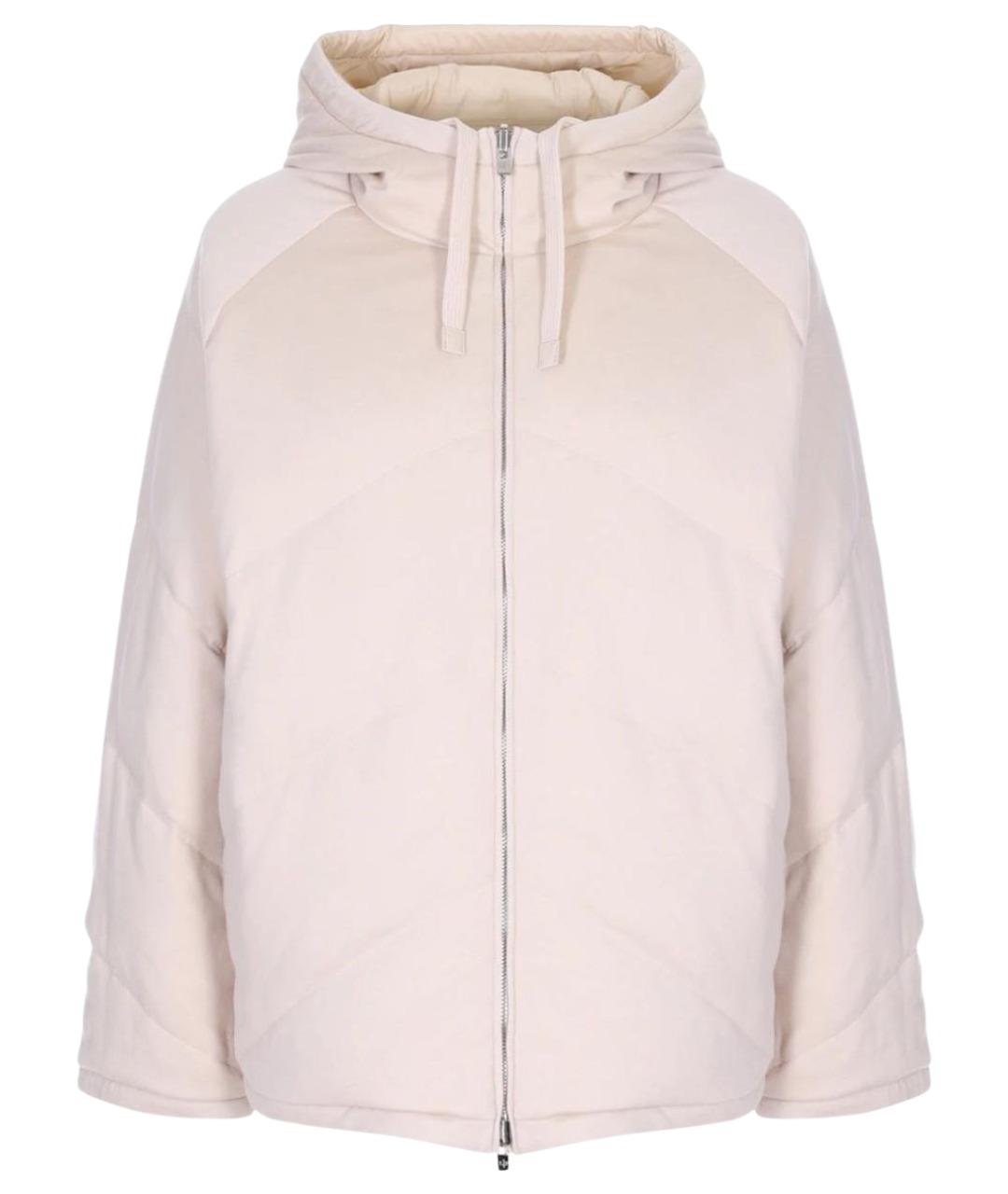 LORO PIANA Розовый полиэстеровый пуховик, фото 1