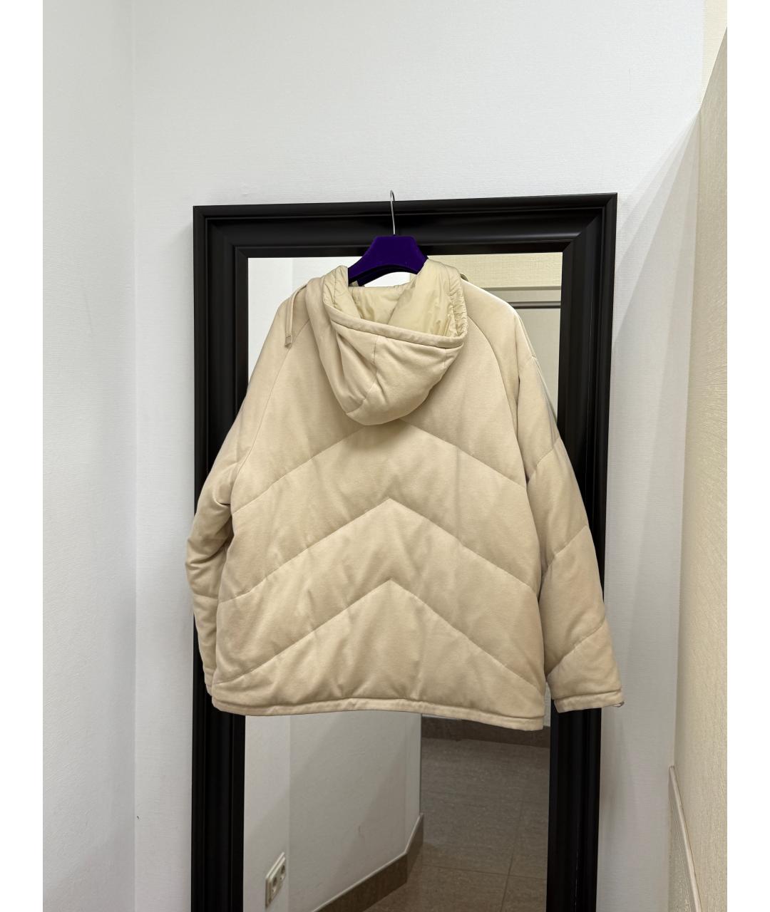 LORO PIANA Розовый полиэстеровый пуховик, фото 4