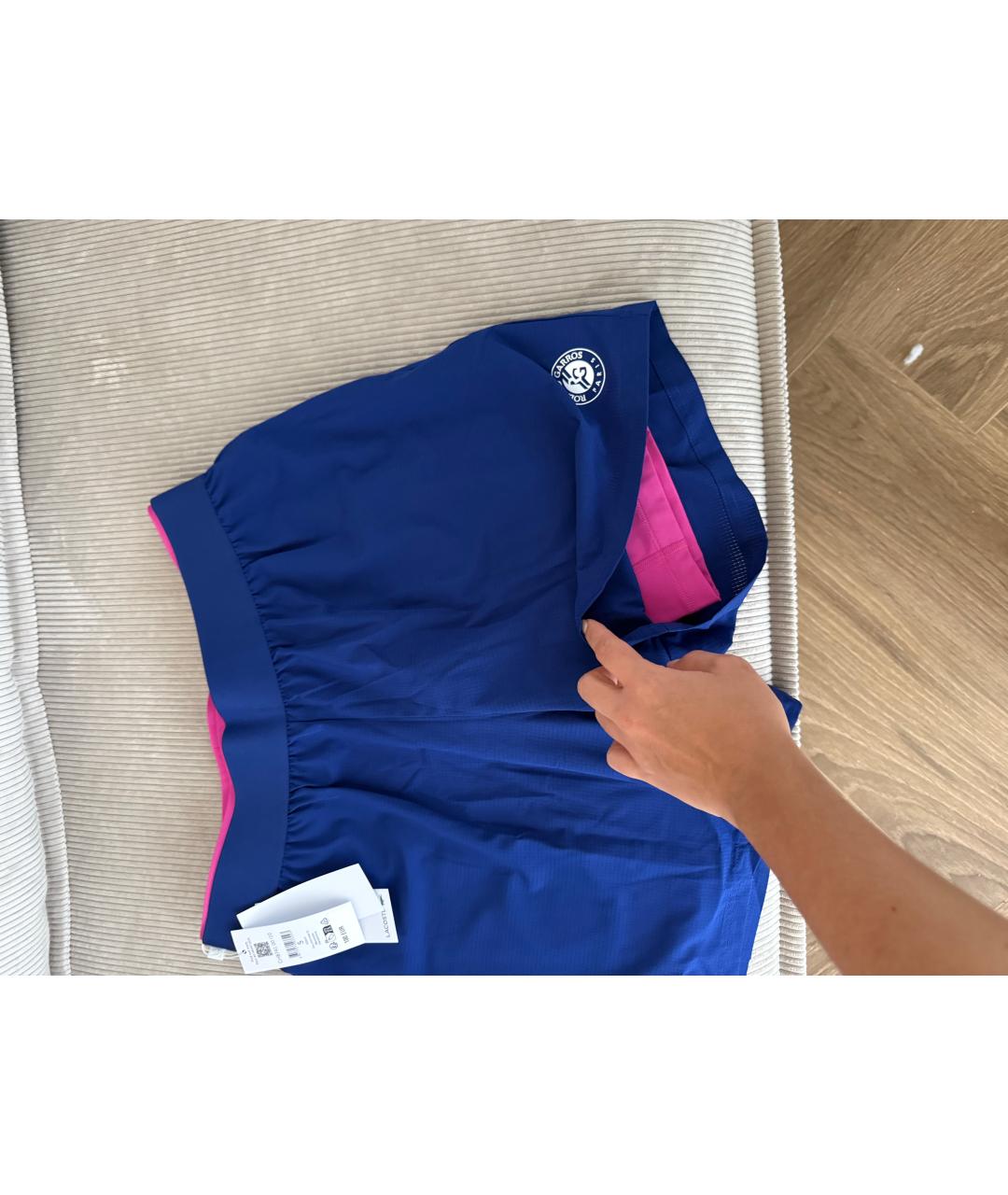 LACOSTE Синий полиэстеровый спортивный костюм, фото 5