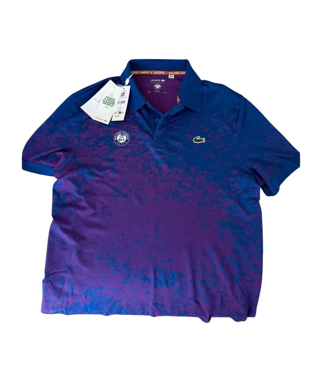 LACOSTE Синий полиэстеровый спортивный костюм, фото 1