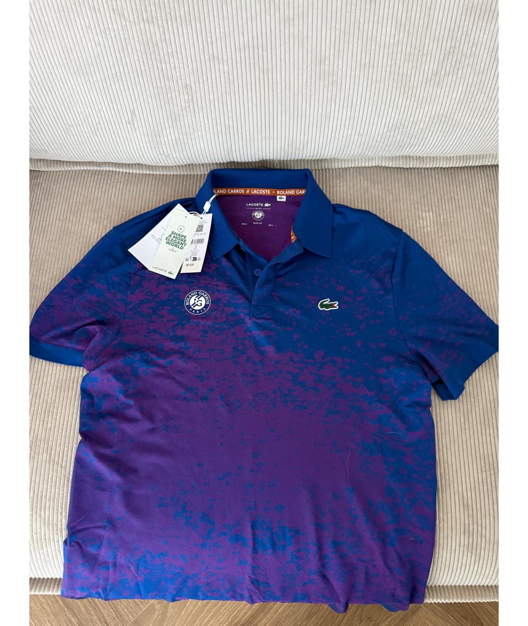 LACOSTE Синий полиэстеровый спортивный костюм, фото 7