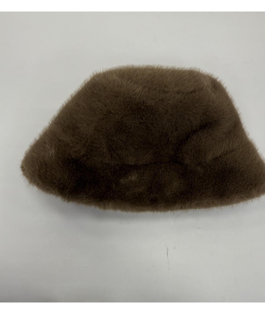 TWIN-SET Коричневая панама, фото 5