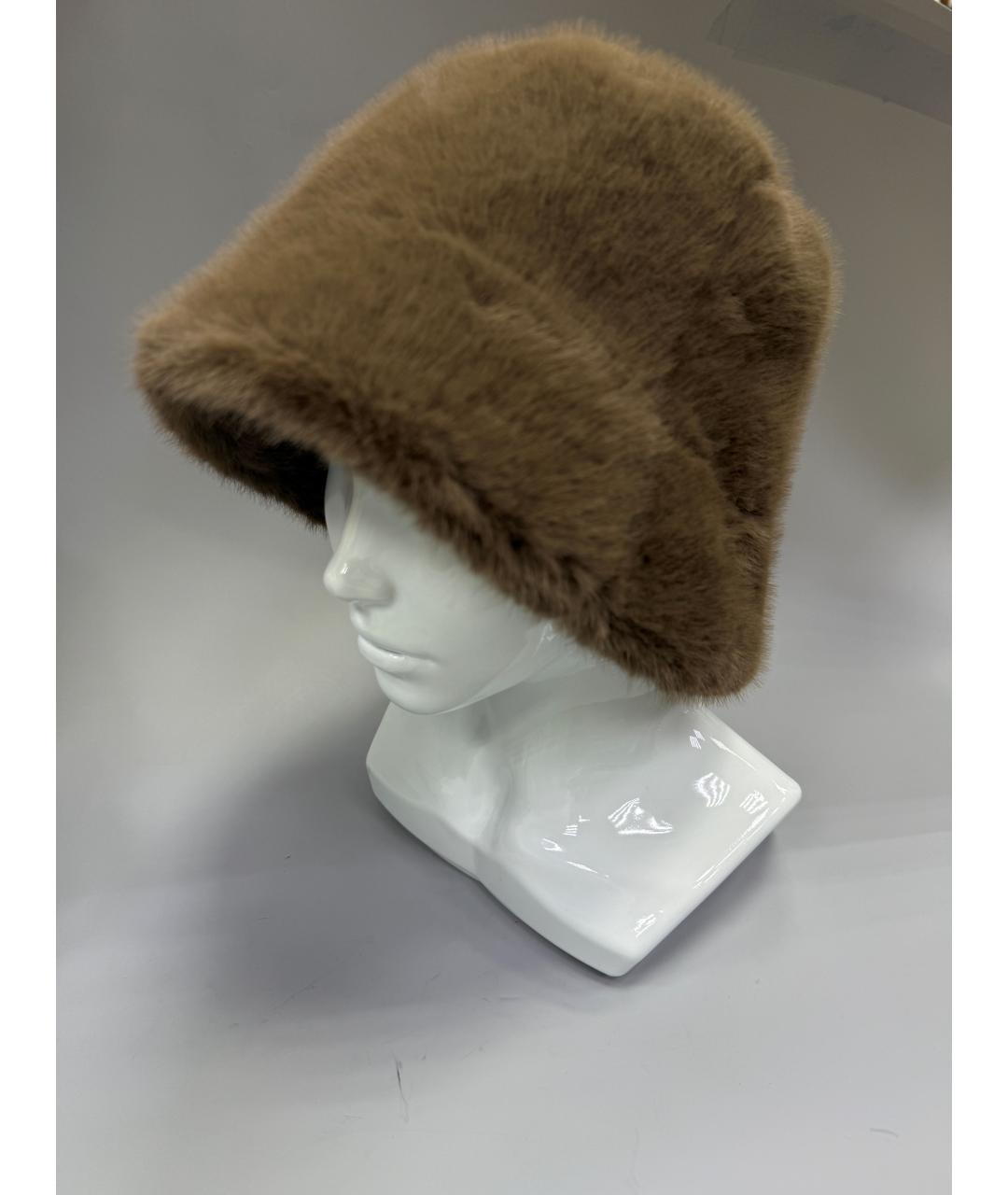 TWIN-SET Коричневая панама, фото 3