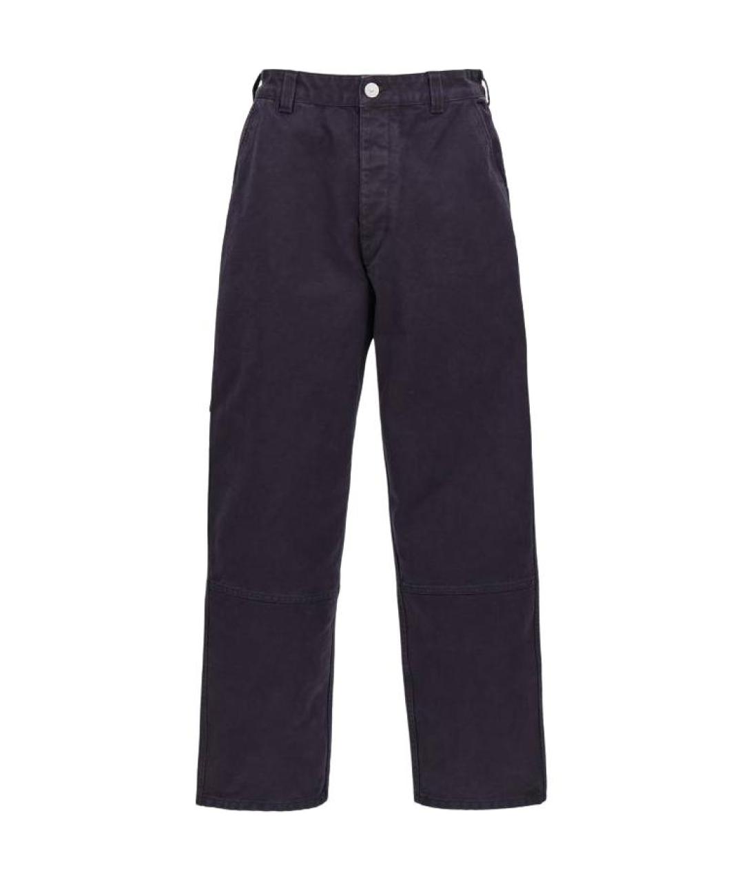 STONE ISLAND Черные повседневные брюки, фото 1