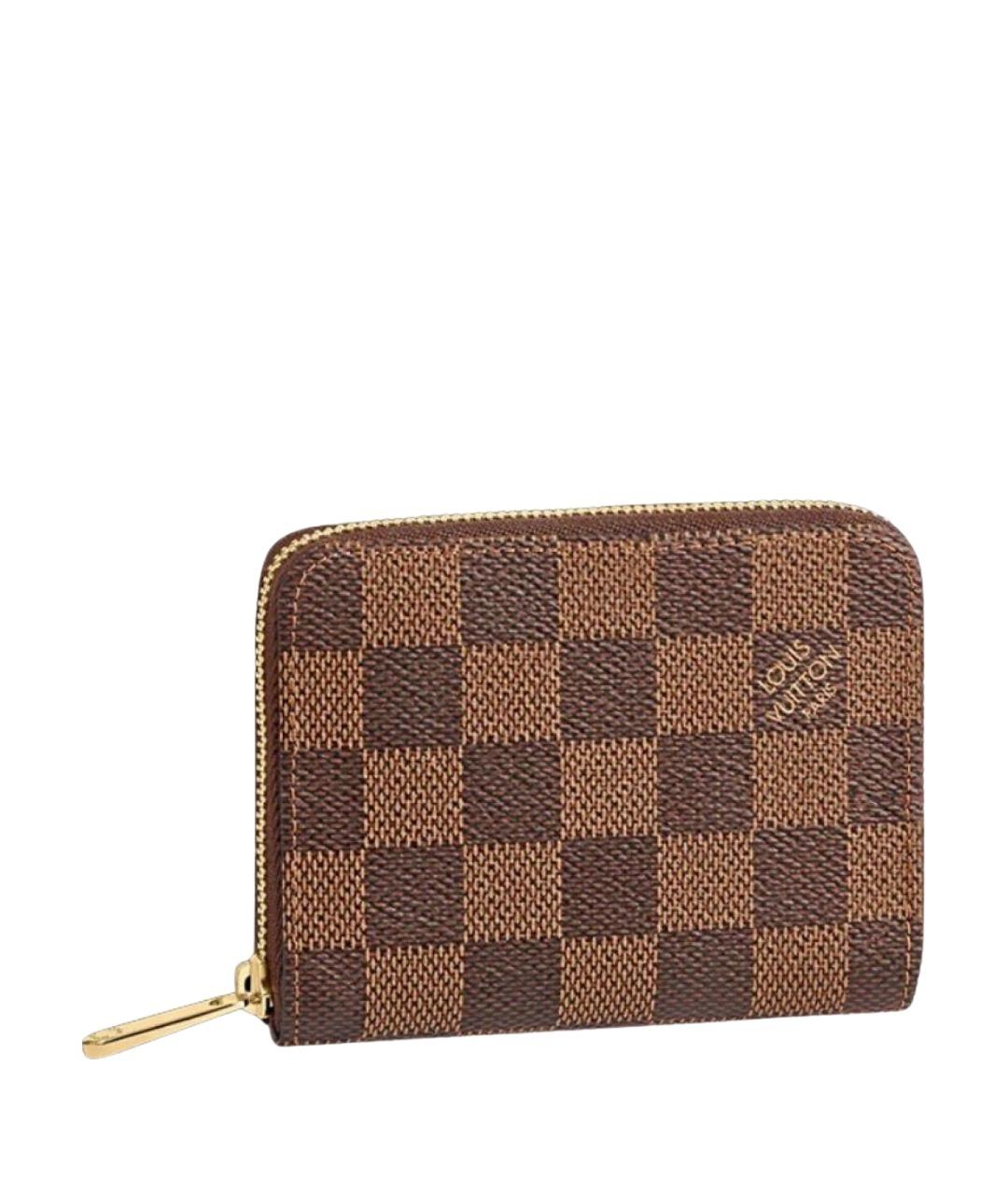 LOUIS VUITTON Коричневый кошелек, фото 1