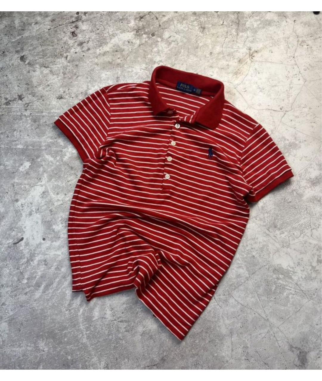 POLO RALPH LAUREN Красная футболка, фото 4