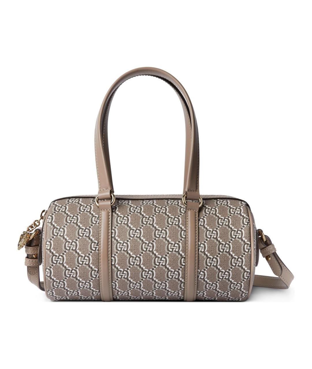 GUCCI Бежевая тканевая сумка через плечо, фото 1