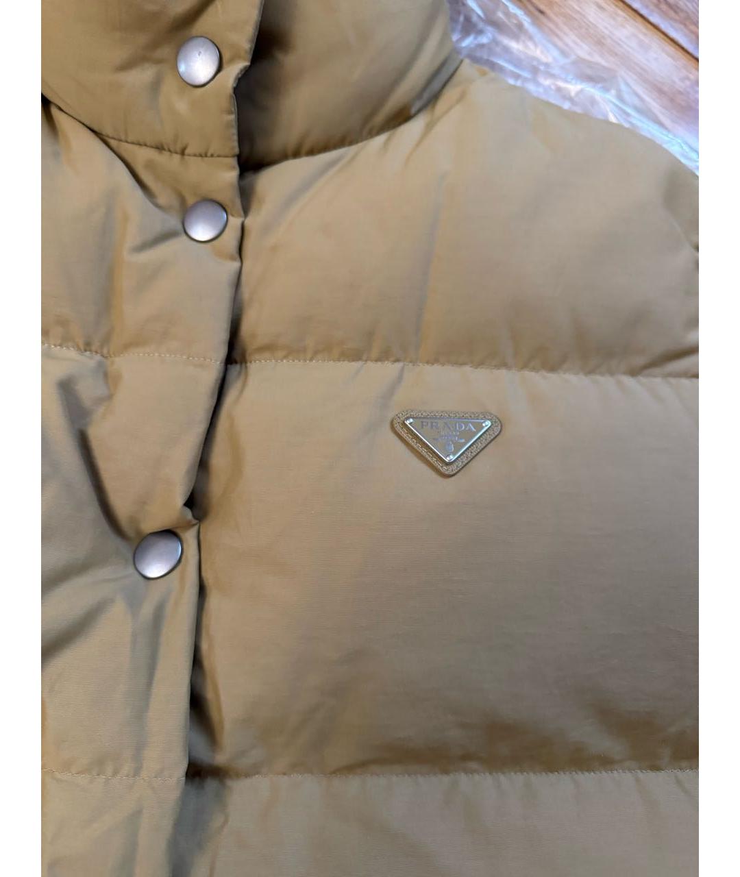 PRADA Бежевый жилет, фото 6