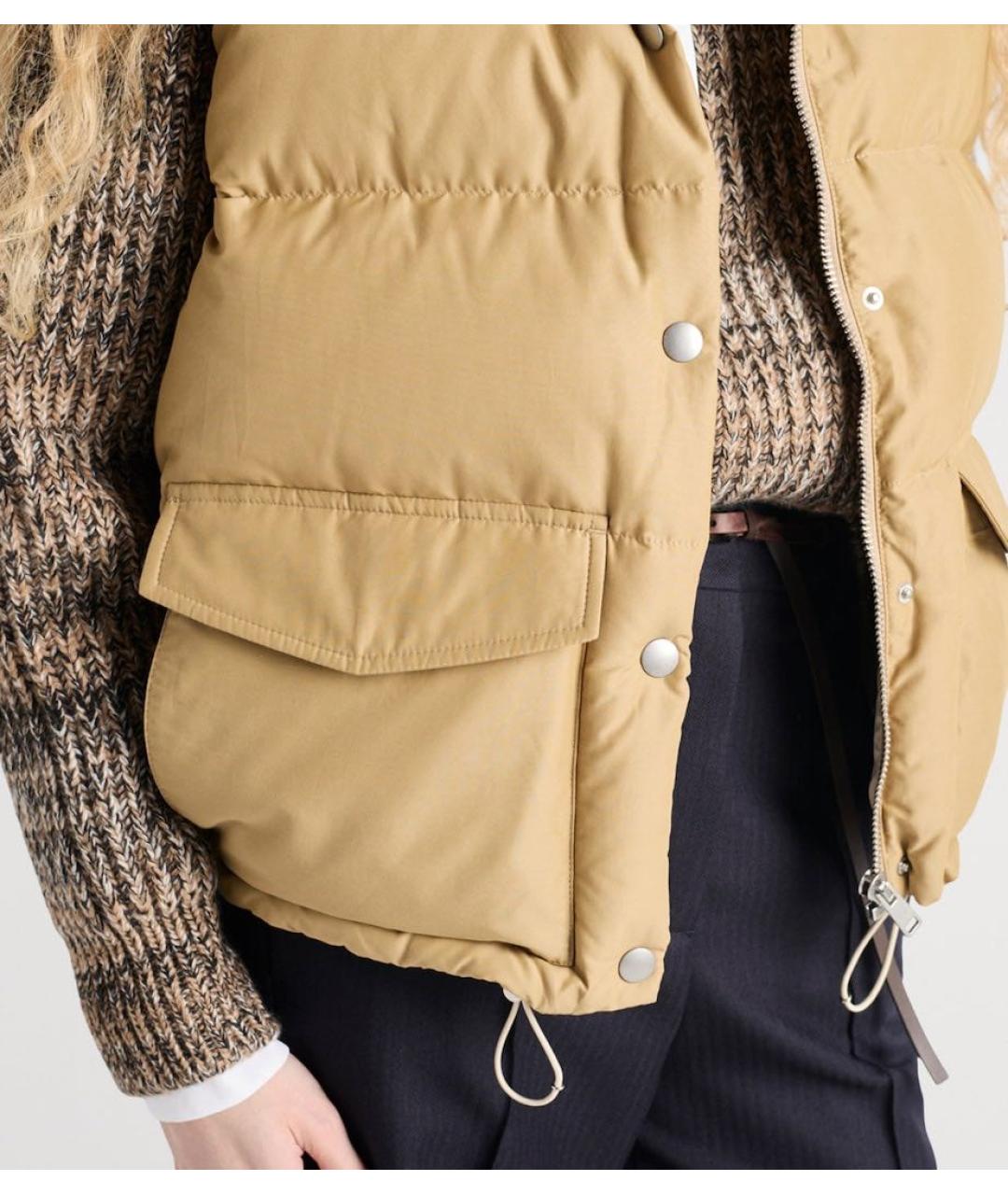 PRADA Бежевый жилет, фото 3