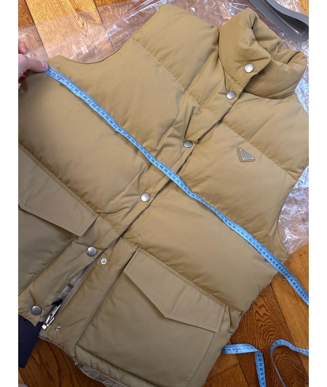 PRADA Бежевый жилет, фото 5