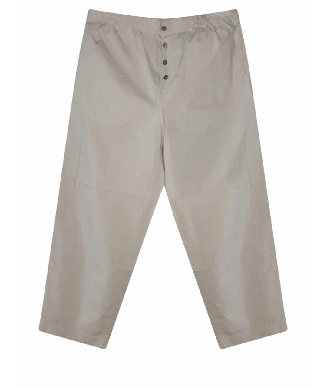 12 STOREEZ Серые хлопковые повседневные брюки, фото 1